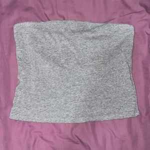 Gray Tube Top
